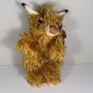 Faithful Friends, Highland Scruffy, Cow Hand Puppet